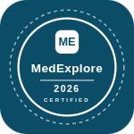 MedExplore Certified 2026 badge